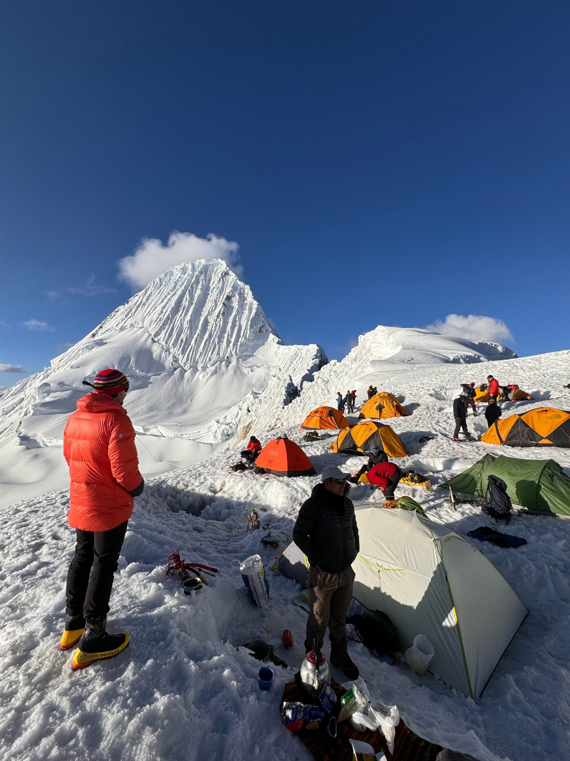 Alpamayo High Camp View
