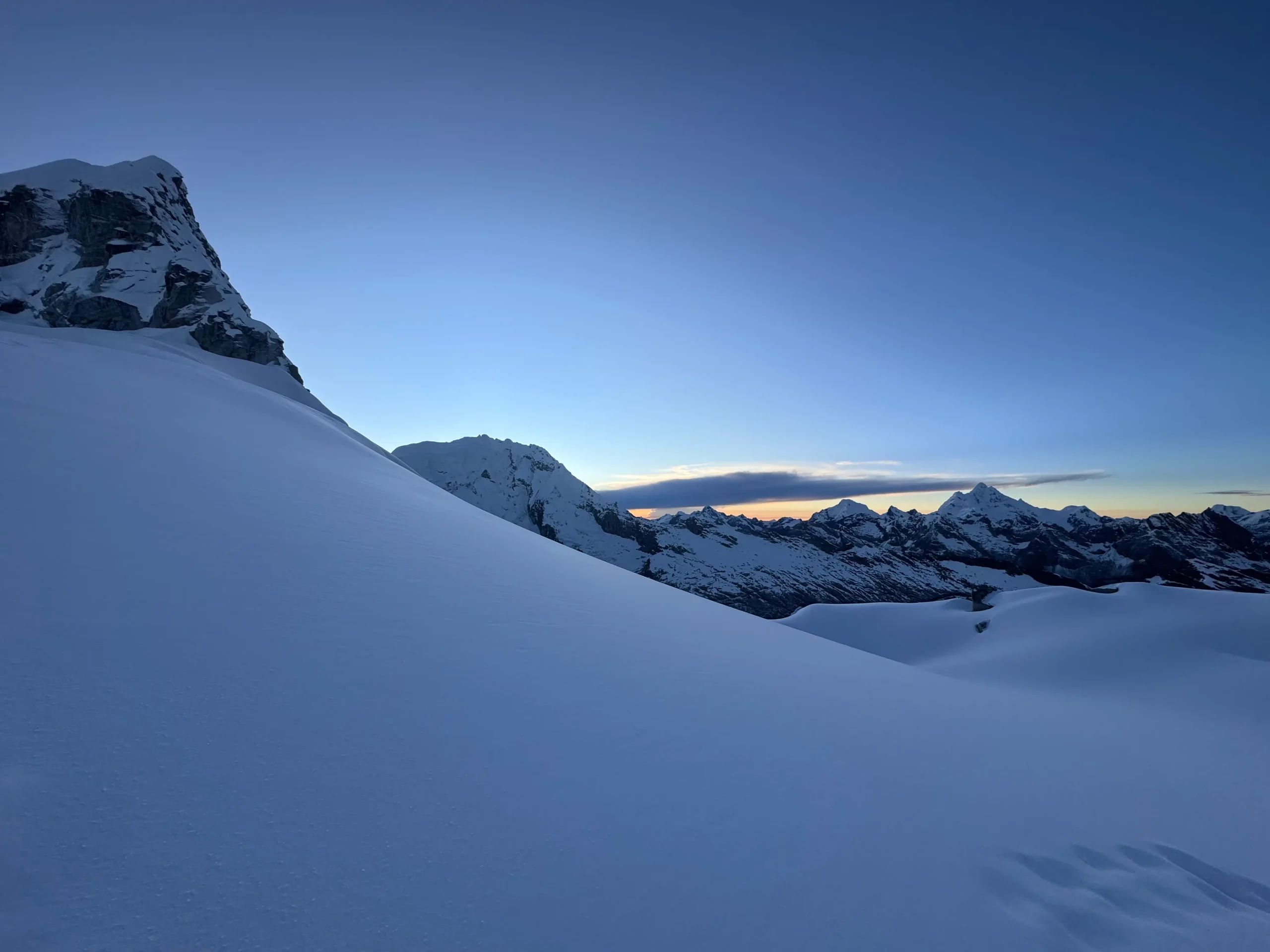 Moraine camp