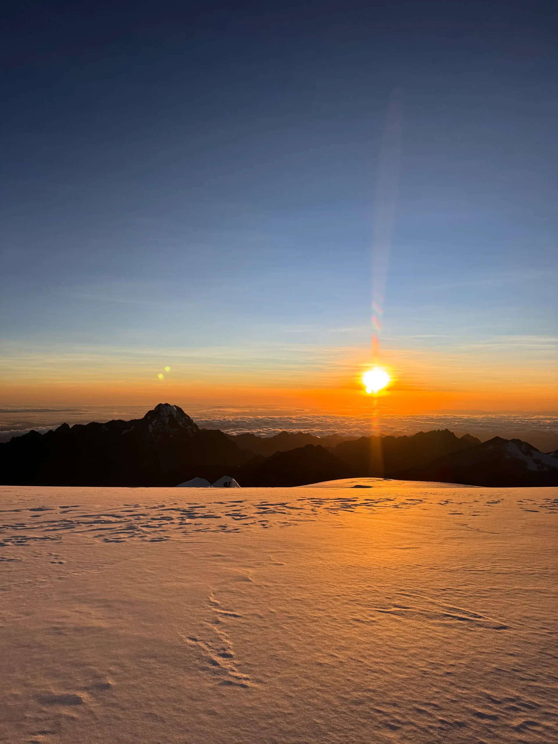 Huayna Potosí Summit View